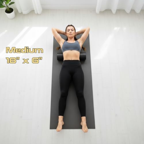 Fitizen Foam Roller – Muscle Massage Rehab Stiff Back Pain Physical Therapy Deep Tissue Firm Exercise Equipment Home Gym Stress Yoga Pilates for The Fit Citizen by FitNation - Image 3