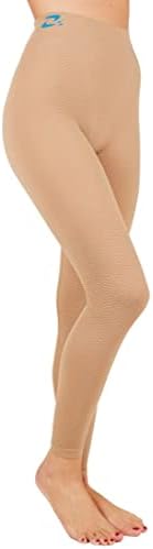 CzSalus Summer time Lipedema, Lymphedema Support Slimming Lighter Weight Medium Compression Flat Knit Leggings by CzSalus