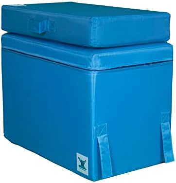 Pain Free At Sea Large Foam Block - Posture Therapy Equipment with Practical Straps & Water-Resistant Cover, Extra Strong Density, Alternative Chair, for Neck, Back, Hip, Knee & Ankle Pain, 18 Inches - Image 3