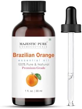 Majestic Pure Brazillian Orange Essential Oil for Diffuser - 1 Fl Oz by BeautyandPersonalCare