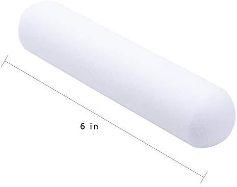 Mister Rui Foam Paint Roller, 36 Pack, 6 Inch High Density Foam Paint Roller Covers, Sponge Paint Rollers, Mini Rollers, Small Paint Rollers for Painting Walls, Cabinets, Doors - Image 7