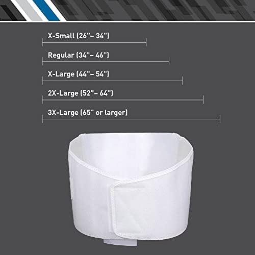 BodyMed Sure-Fit™ Two-Pull Lumbosacral Support, White, Regular – Lower Back Stabilizer – Secure Lumbar Wrap to Support & Stabilize Core Muscles – All-Day Support at Home, In the Office, & Gym - Image 3