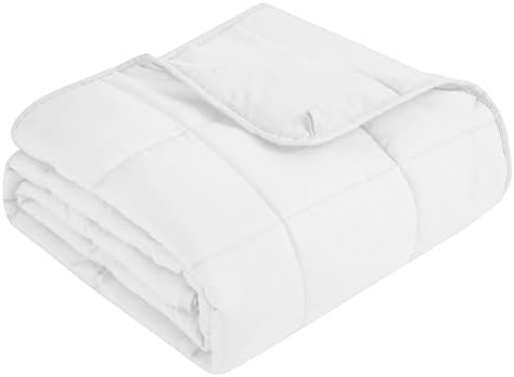 Topcee Weighted Blanket (20lbs 80"x87" King Size) Soft Cooling Heavy Blanket Sleeping, Apply to 190-210 lbs Body, Thick Breathable Blanket with Glass Bead, Easy Care by Topcee%E2%80%94ForYourGoodSleep