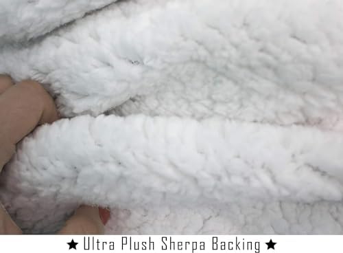 Elegant Comfort Luxury Ultra-Plush Velvet Touch Fleece Throw Soft, Warm, Cozy| Micromink Sherpa-Backing Reversible Blanket for Bed, Sofa and Couch, Solid Yellow - Image 4