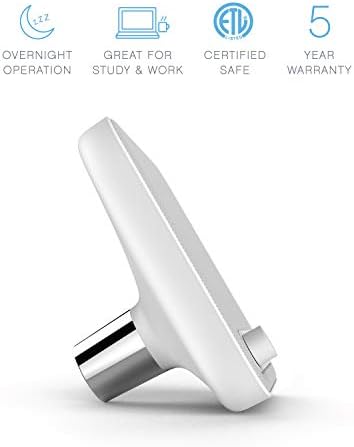 Pure Enrichment Wave Premium Sleep Sound Machine with USB Charger - Seamless Looping with 6 Soothing All-Natural Sounds, & Auto-Off Timer - Easily Portable for Travel (White) Patented Design - Image 3