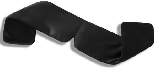 Mulberry Silk Sleeping Eye Mask, ALASKA BEAR Wraparound Style Comfort Ear Muff Blindfold and Soft Headband for Full Blackout and Hair Protection, Adjustable - Image 3