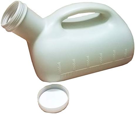 3000ML Large Male Urinal,YUMSUM Portable Mens Potty Pee Bottle Collector Travel Toilet (White) by YUMSUM