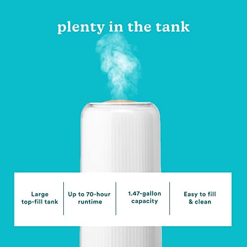 Homedics Cool Mist Ultrasonic Humidifier for Bedroom, Large Room - Image 5