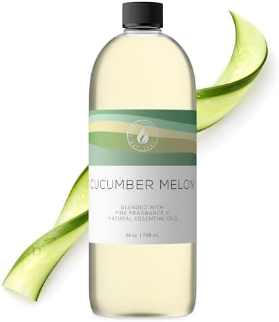 Aroma Country Cucumber Melon Luxury Diffuser Oil Refill (24 Fl Oz) by AromaCountry