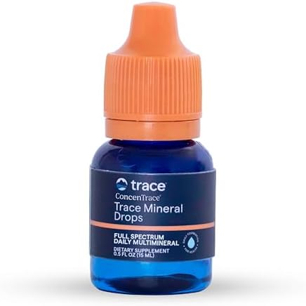 Trace Minerals ConcenTrace Mineral Drops, 70+ Ionic Minerals, 0.5 fl oz by TRACEMINERALS