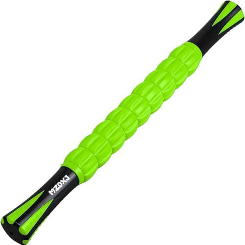 Muscle Roller & Massage Roller Stick for Athletes - Lymphatic Drainage Support, Relieves Muscle Soreness, Cramping & Tightness - Targets Legs, Arms, Back & Calves （Green ） by Morepicksawait%E2%80%94godiscover