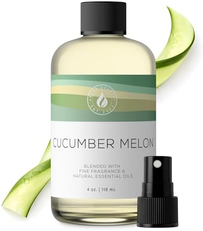 Aroma Country Cucumber Melon Luxury Diffuser Oil Refill (4 Fl Oz) by AromaCountry