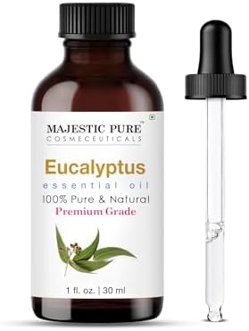 Majestic Pure Eucalyptus Essential Oil for Diffuser - 1 Fl Oz by BeautyandPersonalCare