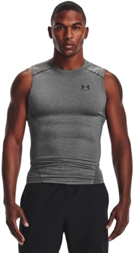 Under Armour Men's HeatGear Compression Sleeveless T-Shirt by UnderArmour