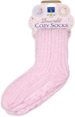 Earth Therapeutics Cozy Socks with Shea Butter - Pink - Image 2