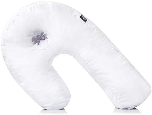 DMI Side Sleeper Pillow and Body Pillow, Pregnancy Pillow with Contoured Support for Neck, Back, Hip, Joint Pain and Sciatica Relief with Removable Washable Cover, Firm, Full Body Pillow (Pack of 9) by DMI