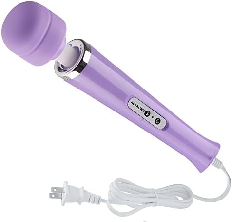 AEVEONE Wired Powerful Handheld Electric Massager, Strong Personal Back Massage for Sports Recovery, Muscle Aches, Body Pain (Light Purple) by AEVEONE