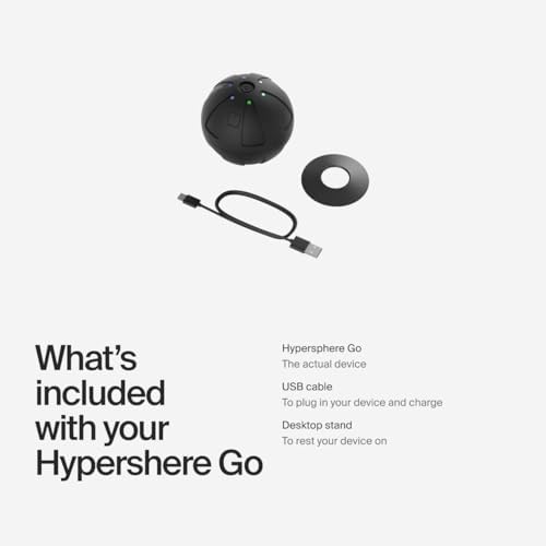 Hyperice Hypersphere Go Vibrating Ball Deep Tissue Massage Muscle Recovery - Image 6