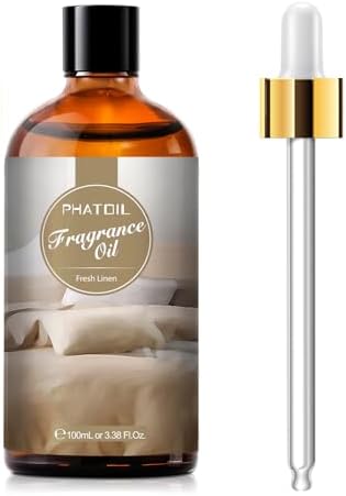 PHATOIL Fresh Linen Fragrance Oil for Diffuser Aromatherapy 3.38FL.OZ by PHATOIL
