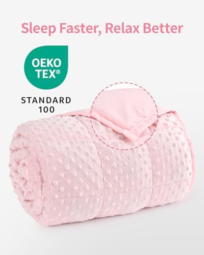 Mr. Sandman Weighted Blanket for Adults, Queen Size 20 lbs, 60 x 80 Inches - Image 5