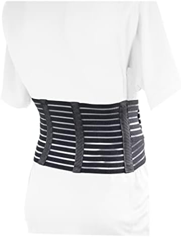 OTC Lumbosacral Support, 7-inch Lower Back, Lightweight Compression, Elastic, Black, Small - Image 3