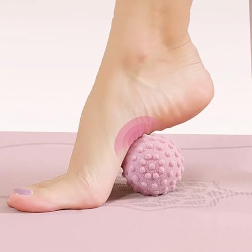 WOVTE Massage Lacrosse Ball Set for Sore Muscles, Shoulders, Neck, Back, Foot, Body, Deep Tissue, Trigger Point, Muscle Knots, Yoga and Myofascial Release - Image 6