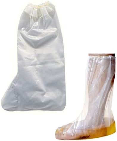 10 Pack Disposable Foot Spa Bags Instead of Pedi Spa Bath Tub Portable Waterproof Footbath Pedicure Water Bags for Tea Oil Pedicure Therapy Soak Skin Healing Ointment Herbal Feet Soak Travel by Unknown