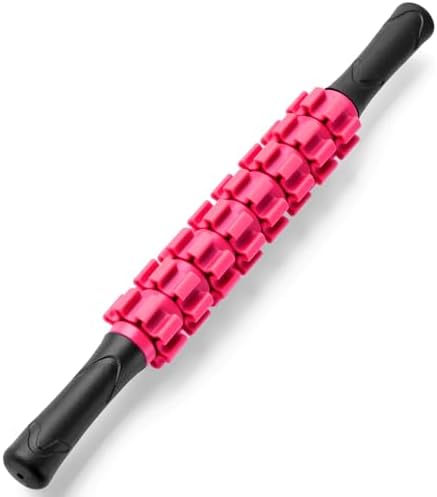 ZanLLW Muscle Roller Stick, Muscle Roller, Liposuction Massage Roller for Lymphatic Drainage, Massager Stick for Relief Muscle Soreness, Trigger Points, Help Exercise Runner Legs, Back Recovery by ZanLLWMassageProducts