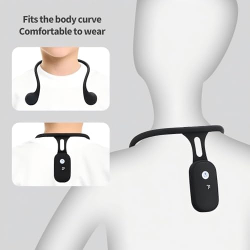 Posture Corrector Hanging Neck Posture Trainer Rechargeable Silicone Automatic Induction Posture Corrector - Image 5