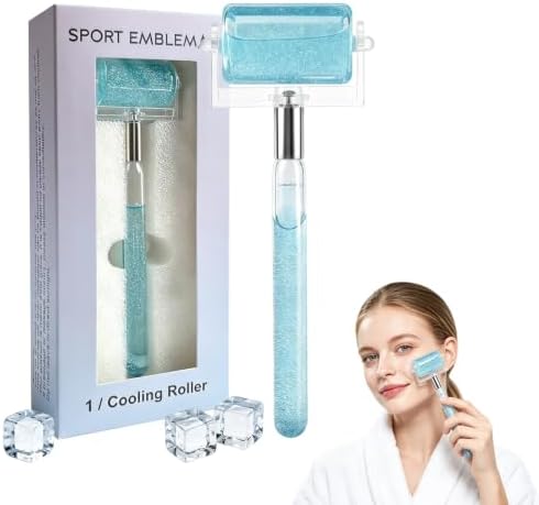 Ice Roller for Face and Eye Reduce Puffiness & Soothe Skin by SportEmblema