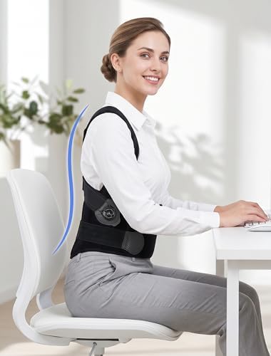 Back Brace Posture Corrector Adjustment: 97.8% Pain Relief, 8H Work-tested - Image 5