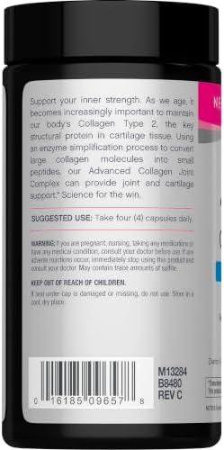 NeoCell Joint Complex Supplement | 120 Capsules | Plus Hyaluronic Acid - Image 3