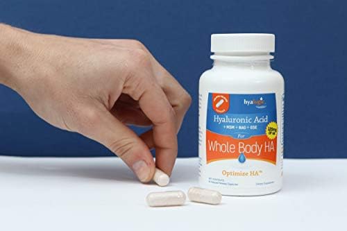 Hyalogic Hyaluronic Acid 120 mg Delayed Release Capsules | Combo Formula w/Glucosamine MSM | Support Healthy Joints, Eyes and Skin and Overall Body | Promote Healthy Skin | Non-GMO (30 Count) - Image 6