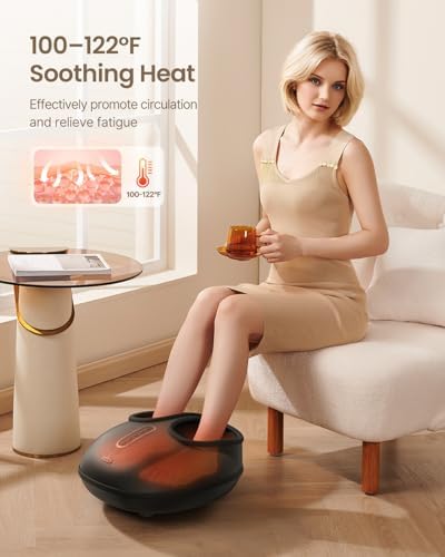 RENPHO Shiatsu Foot Massager with Heat & Remote, At-Home Foot Relaxation - Image 5