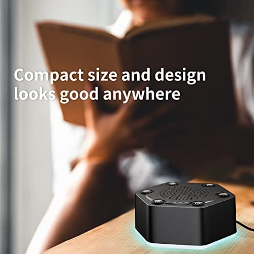 High Fidelity White Noise Sound Machines with 30 Unique Non-Looping Soothing Sounds 12 Colors Night Light 4 Timers 10-Level Brightness 32-Level Volume and Memory Function - Image 5