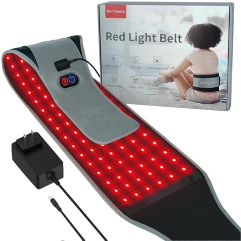 Comfytemp Red Light Belt with 126 LEDs, 660nm & 850nm, 22W(Corded) by Comfytemp