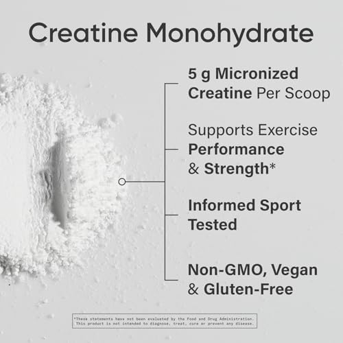 Sports Research® Creatine Monohydrate Powder 5g, Unflavored (60 Servings) - Image 4