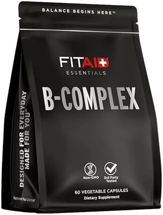 LIFEAID FITAID Methylated B-Complex Energy Supplement, 60 Capsules by LIFEAID