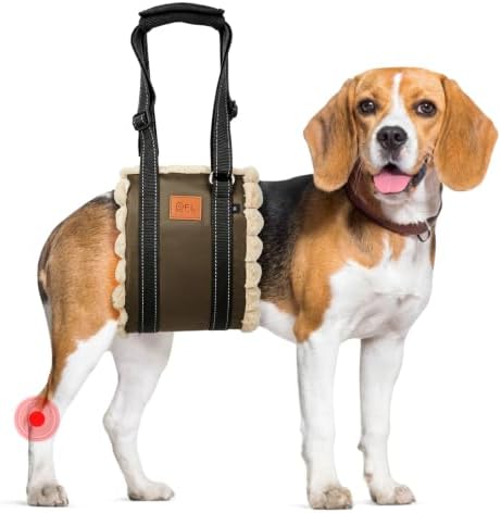 Adjustable Dog Sling for Medium Dogs Soft Post-ACL Surgery Mobility Aid by PICKFORLIFE