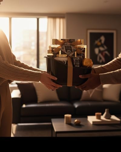 Gift for Dad Spa Gifts for Men Bath & Body Kit Spa Gift Set, Man Spa Basket - Image 4