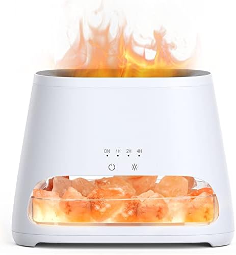 SALKING 2-in-1 Himalayan Salt Lamp & Essential Oil Diffuser for Home, 150ml by SALKING