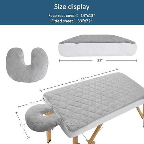 2-Piece Waterproof Massage Table Sheet Set - Image 6