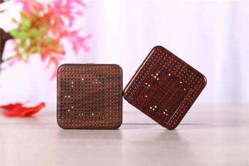 Weljoy Wood Grain Portable Diffuser for Essential Oils – Car or Travel, Mini Size, Quiet, Waterless, Re-Chargeable Battery or USB (Dark Brown) - Image 4