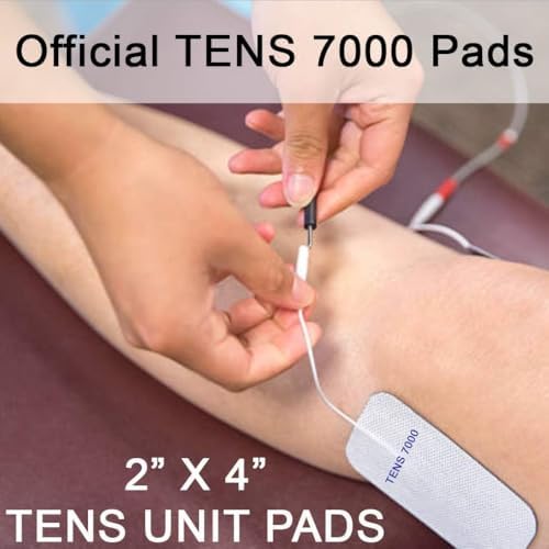 TENS 7000 Official TENS Unit Replacement Pads, 32 Pack, 16-2" X 2", 16-2" X 4" Electrode Pads Compatible with Most TENS Machines Replacement Electrodes Pack - Image 4