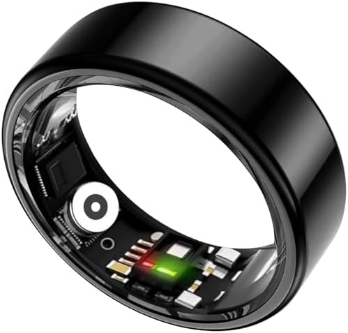 Smart Ring for Women & Men Fitness Sleep Heart Tracker by TIAZUUX