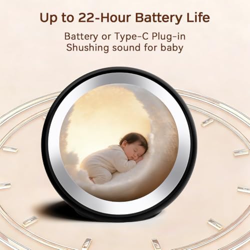Portable Sound Machine White Noise Machine for Baby Kids Adults Sleeping with 32 Soothing Sounds 32 Volume Levels Brown Noise Machine with 4 Timer Memory Funtion for Travel Office Privacy - Image 3