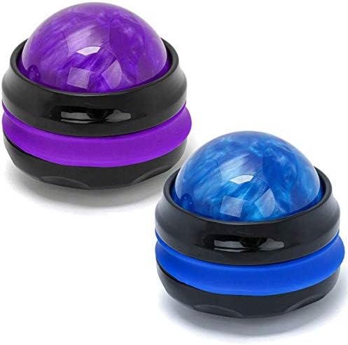 Coolrunner Massage Ball, 2-Pack Handheld Manual Roller Massager by Coolrunner