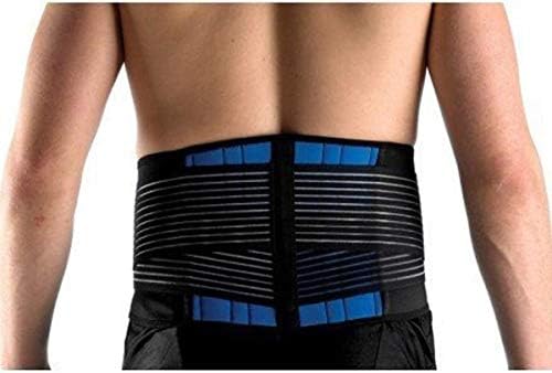 Deluxe Neoprene Double Pull Lumbar Lower Back Support Brace Exercise Belt Waist Trainer Belt - Image 2