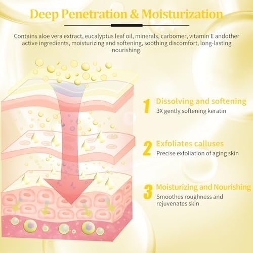 Pedicure Kit Foot Soak Set: Bubble Salt, Sugar Scrub, Massage Mask, Massage Lotion in a Box, 4 Step Foot Spa Kit for Dry Feet, Calluses and Tired Feet(1 Set Milky Flower) - Image 4