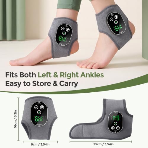 Foot Massager for Neuropathy Pain Relief Ankle Heating Pad with Massage - Image 3